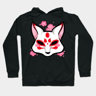 Cherry Blossom Kitsune Hoodie